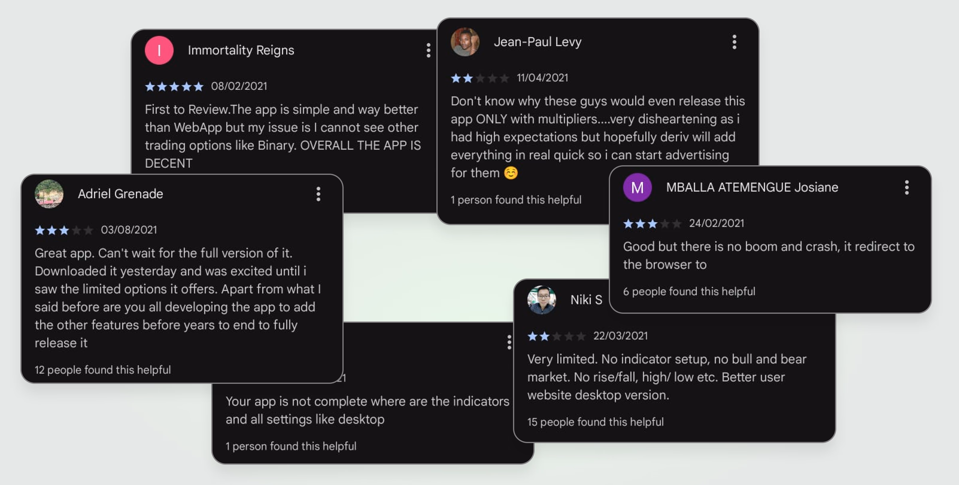 User Feedback and Research Process